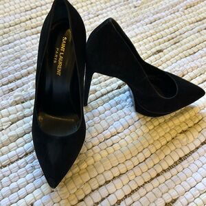 Saint Laurent Paris Velvet Suede